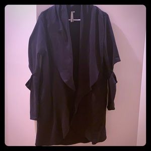 Black Long Sweatercoat